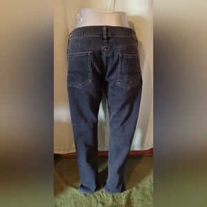 A Joseph Abboud Slim Fit Black Jeans